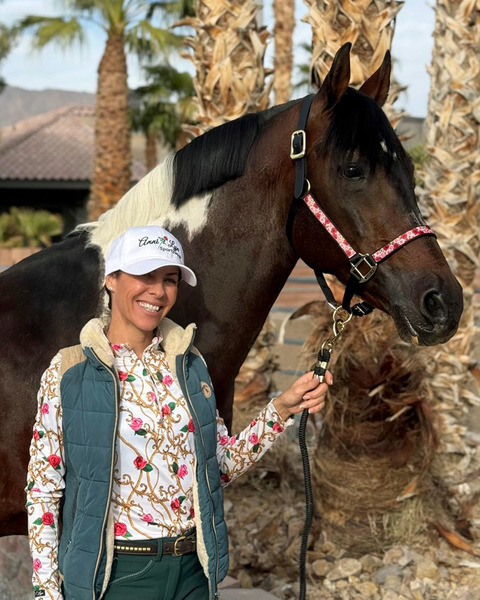 Anni Lyn Sportswear Premium Ribbon Halter with Lead Combo Pack