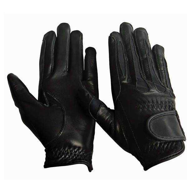 TuffRider Children's Stretch Leather Riding Gloves