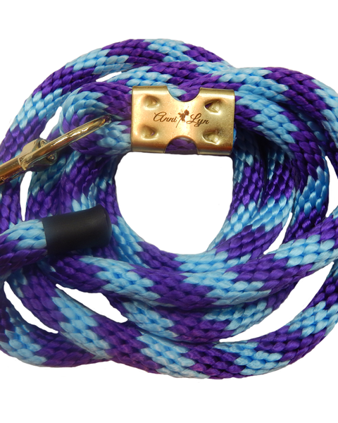Anni Lyn Sportswear Two Tone Poly Lead Rope w/ Snap