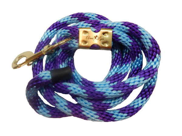 Anni Lyn Sportswear Two Tone Poly Lead Rope w/ Snap