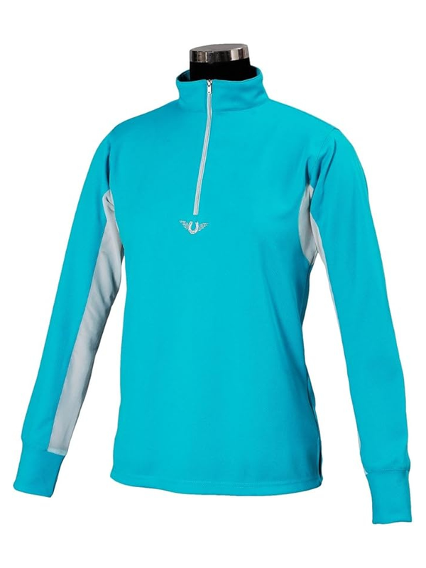 TuffRider Youth Long Sleeve Ventilated Technical Sport Shirt