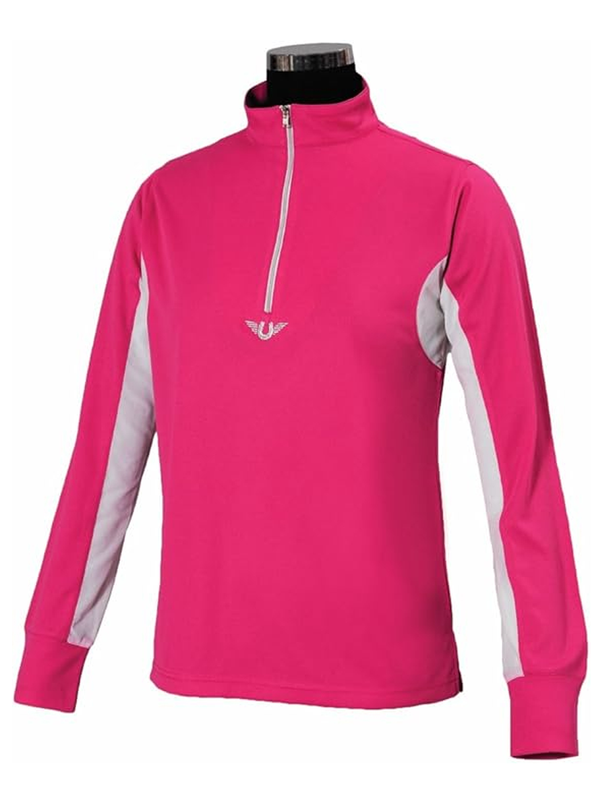 TuffRider Youth Long Sleeve Ventilated Technical Sport Shirt