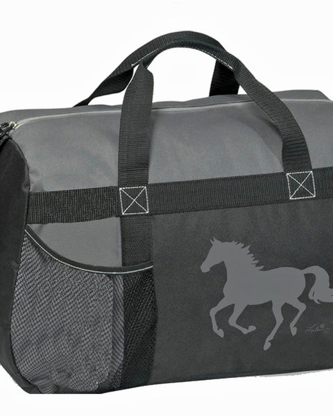 AWST International “Lila” Galloping Horse Duffle Bag
