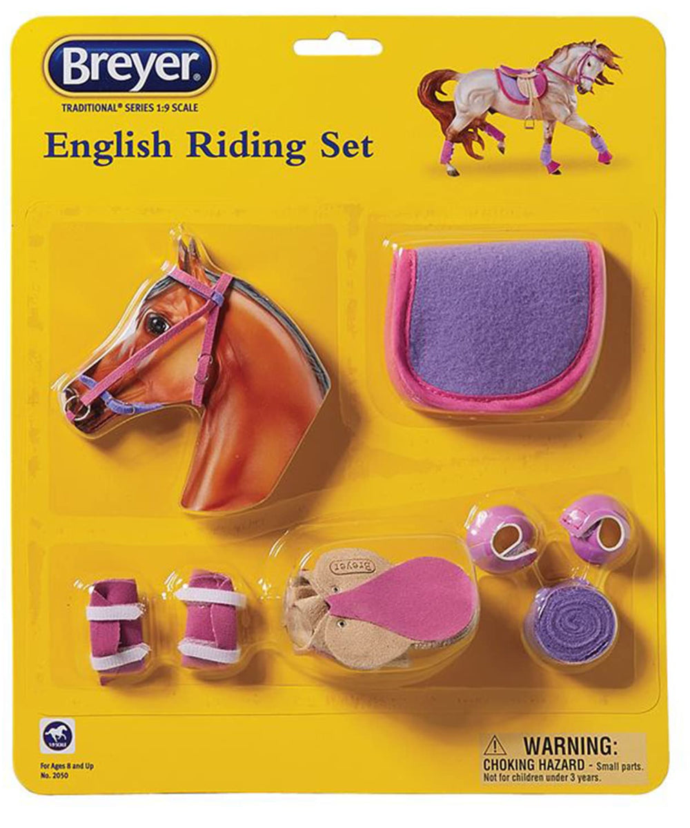 Breyer Horses - English Riding Set - Hot Colored - Traditional Size
