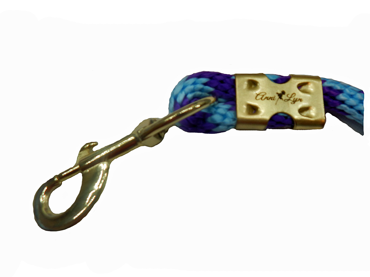 Anni Lyn Sportswear Two Tone Poly Lead Rope w/ Snap