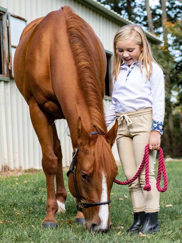 Anni Lyn Sportswear Kid's Long Sleeve Ventilated Show Shirt