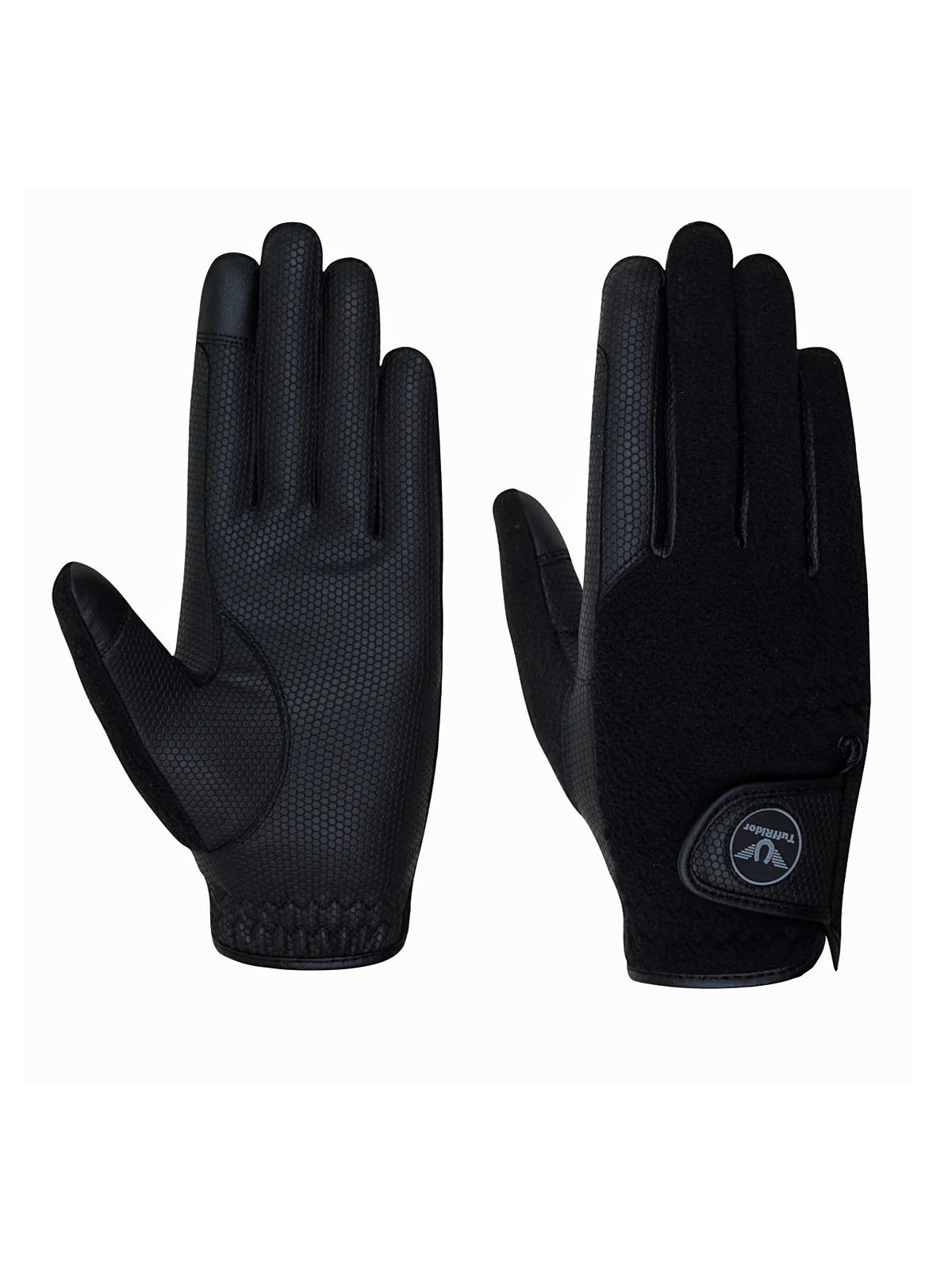 TuffRider Adult Fleece Back Smart Riding Gloves