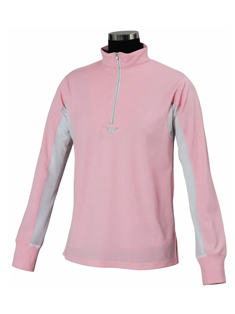 TuffRider Youth Long Sleeve Ventilated Technical Sport Shirt