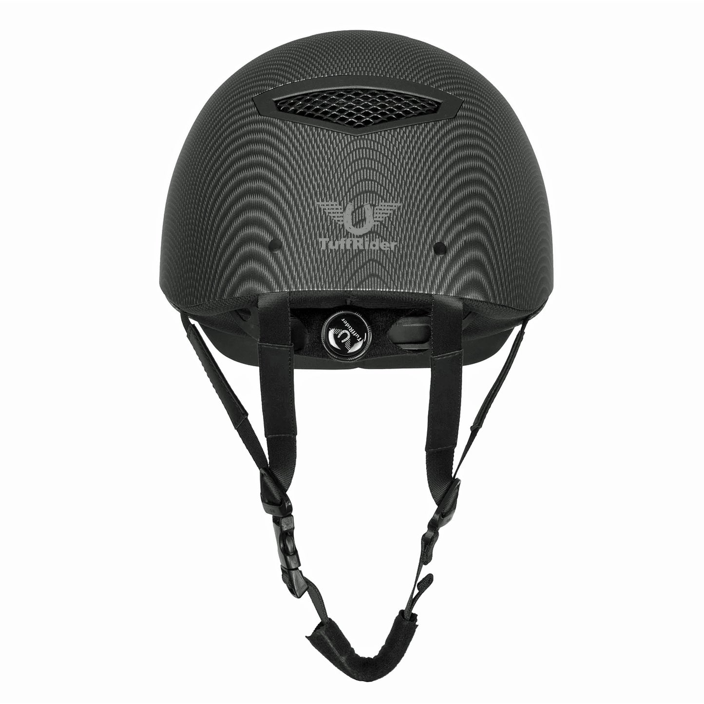 TuffRider Starter Carbon Fiber Print Helmet