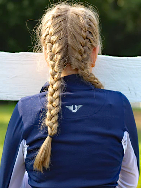 TuffRider Youth Long Sleeve Ventilated Technical Sport Shirt