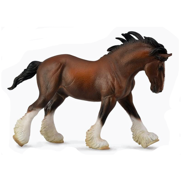 CollectA Clydesdale Stallion - Bay