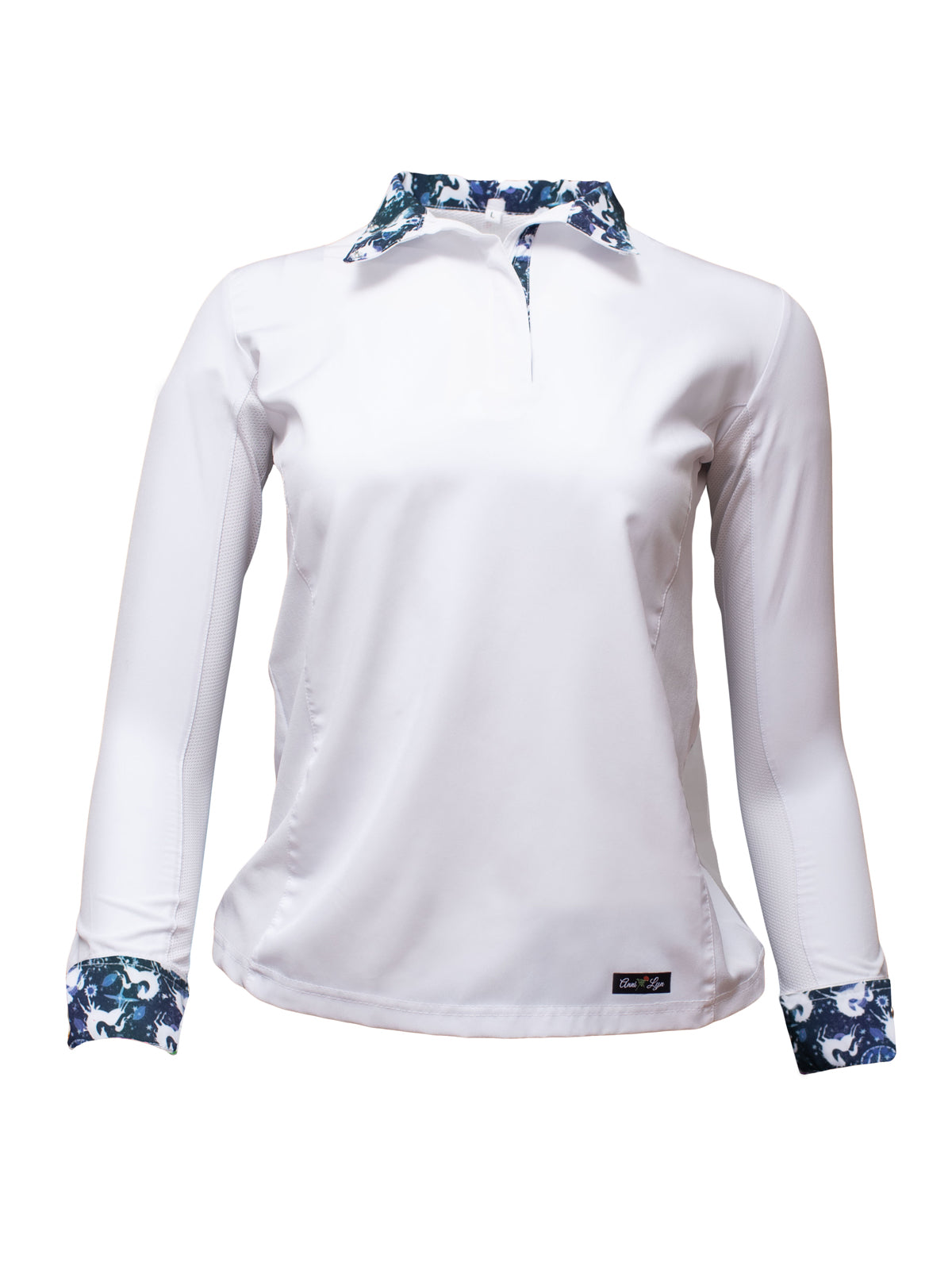 Anni Lyn Sportswear Kid's Long Sleeve Ventilated Show Shirt