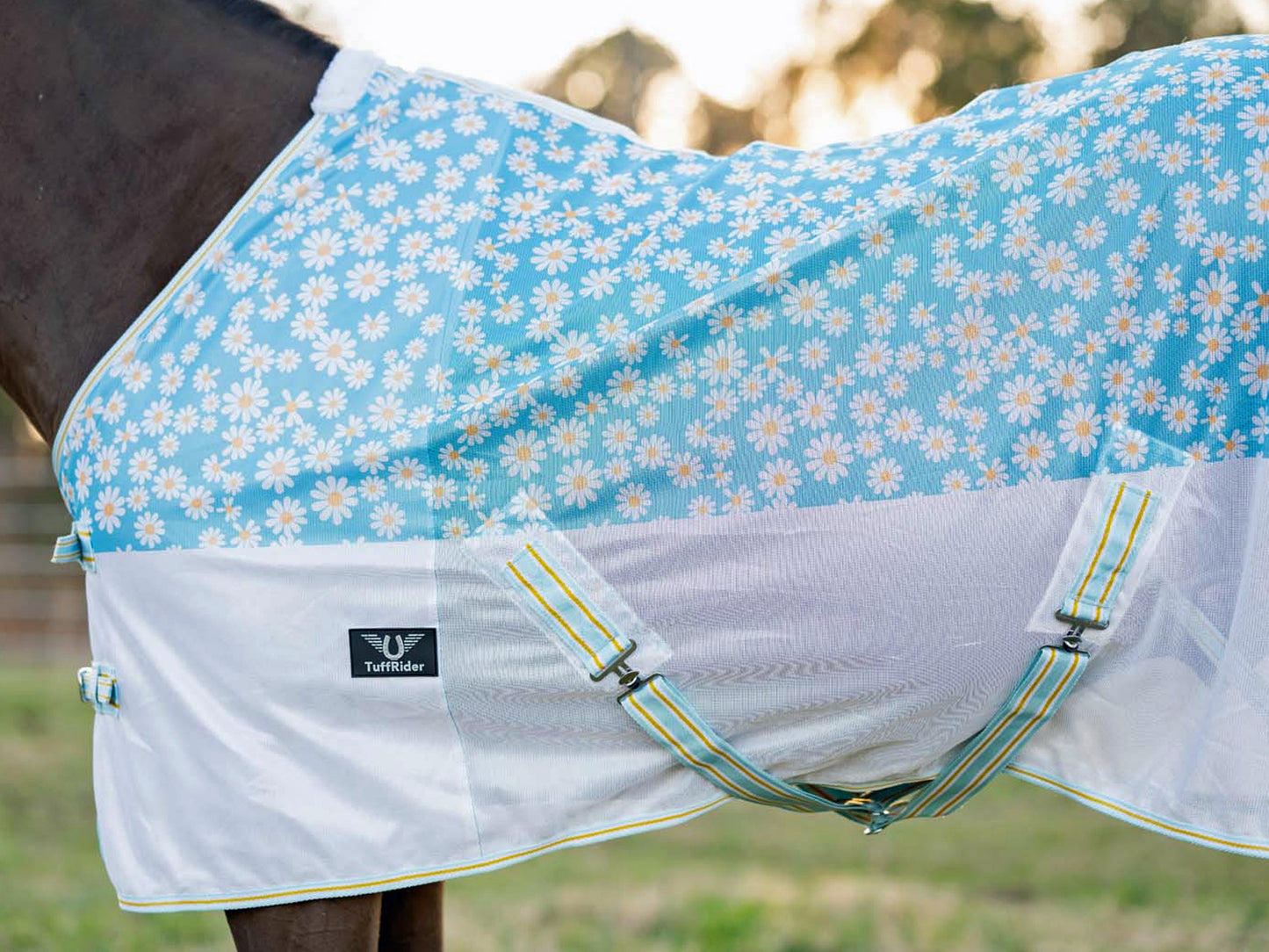 TuffRider Comfy Plus Daisy Print Fly Sheet