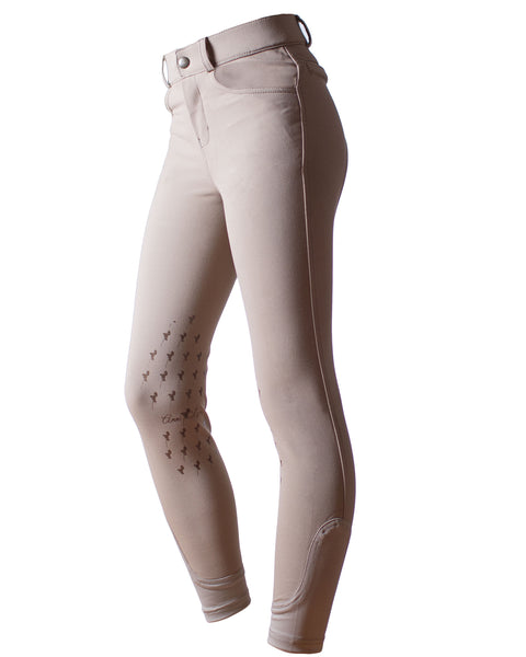 Anni Lyn Sportswear Kid's Emelie Knee Patch Breech - Closeout!