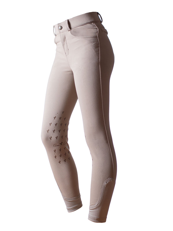 Anni Lyn Sportswear Kid's Emelie Knee Patch Breech - Closeout!