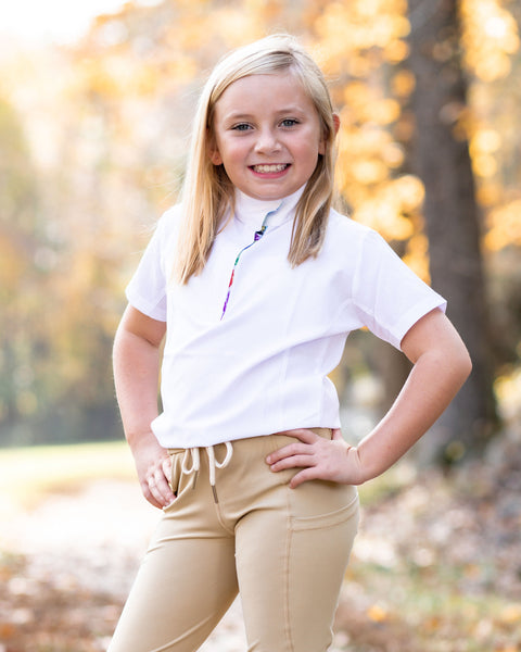 Anni Lyn Sportswear Kid's Short Sleeve Ventilated Show Shirt