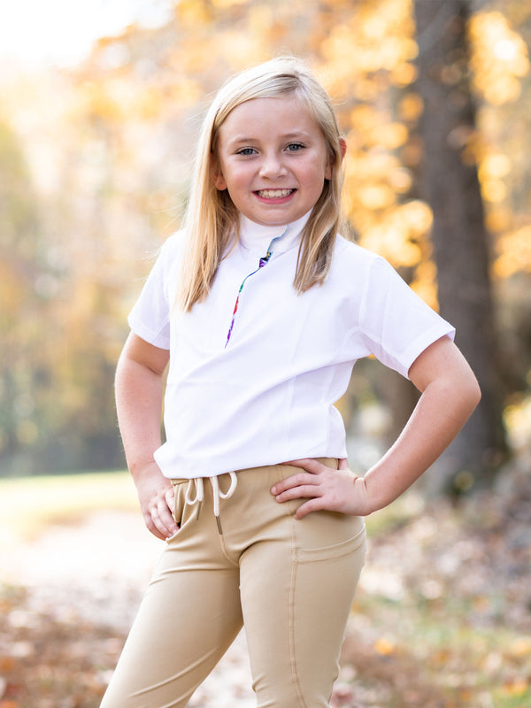 Anni Lyn Sportswear Kid's Short Sleeve Ventilated Show Shirt