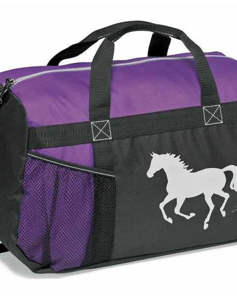 AWST International “Lila” Galloping Horse Duffle Bag