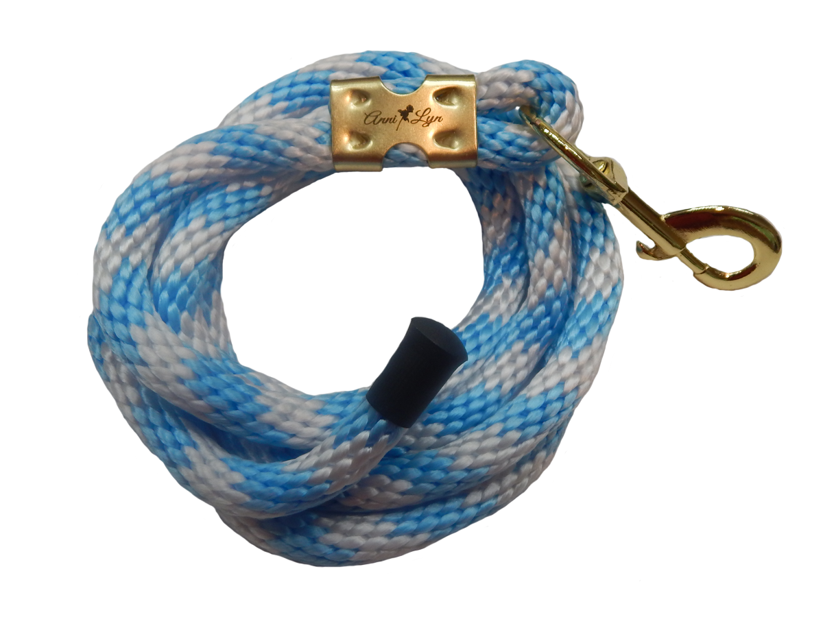 Anni Lyn Sportswear Two Tone Poly Lead Rope w/ Snap