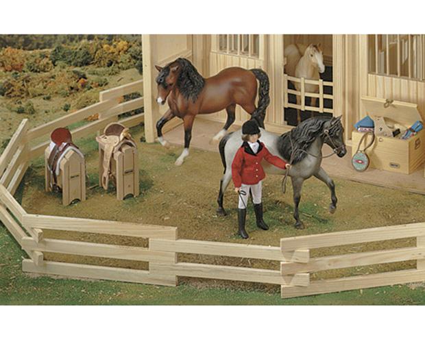 Breyer Horses - Natural Wood Corral - Traditional Size