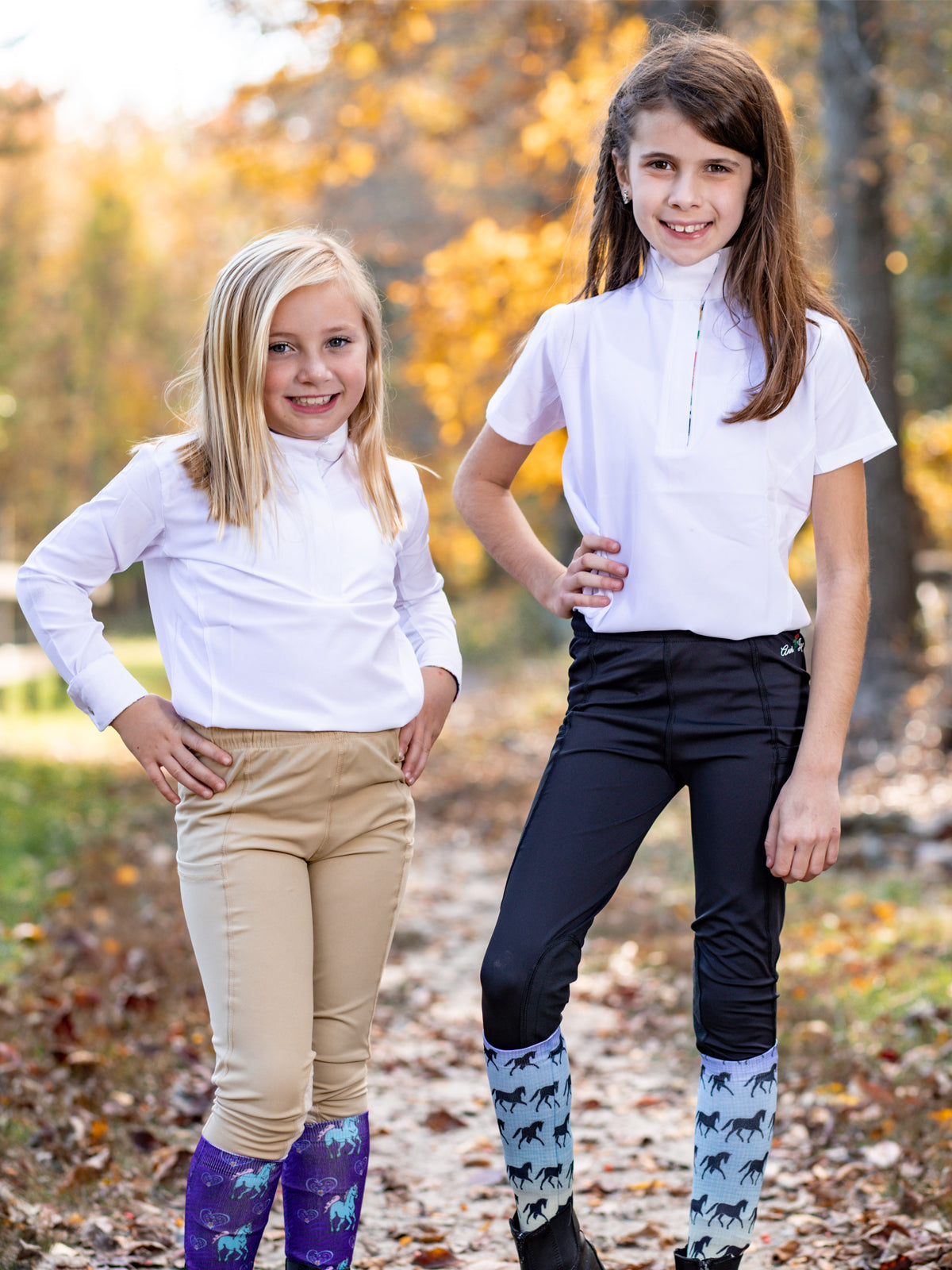 Anni Lyn Sportswear Kid's Long Sleeve Ventilated Show Shirt