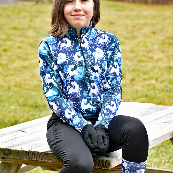 Anni Lyn Sportswear Kid's ProAire Printed L/S Shirt