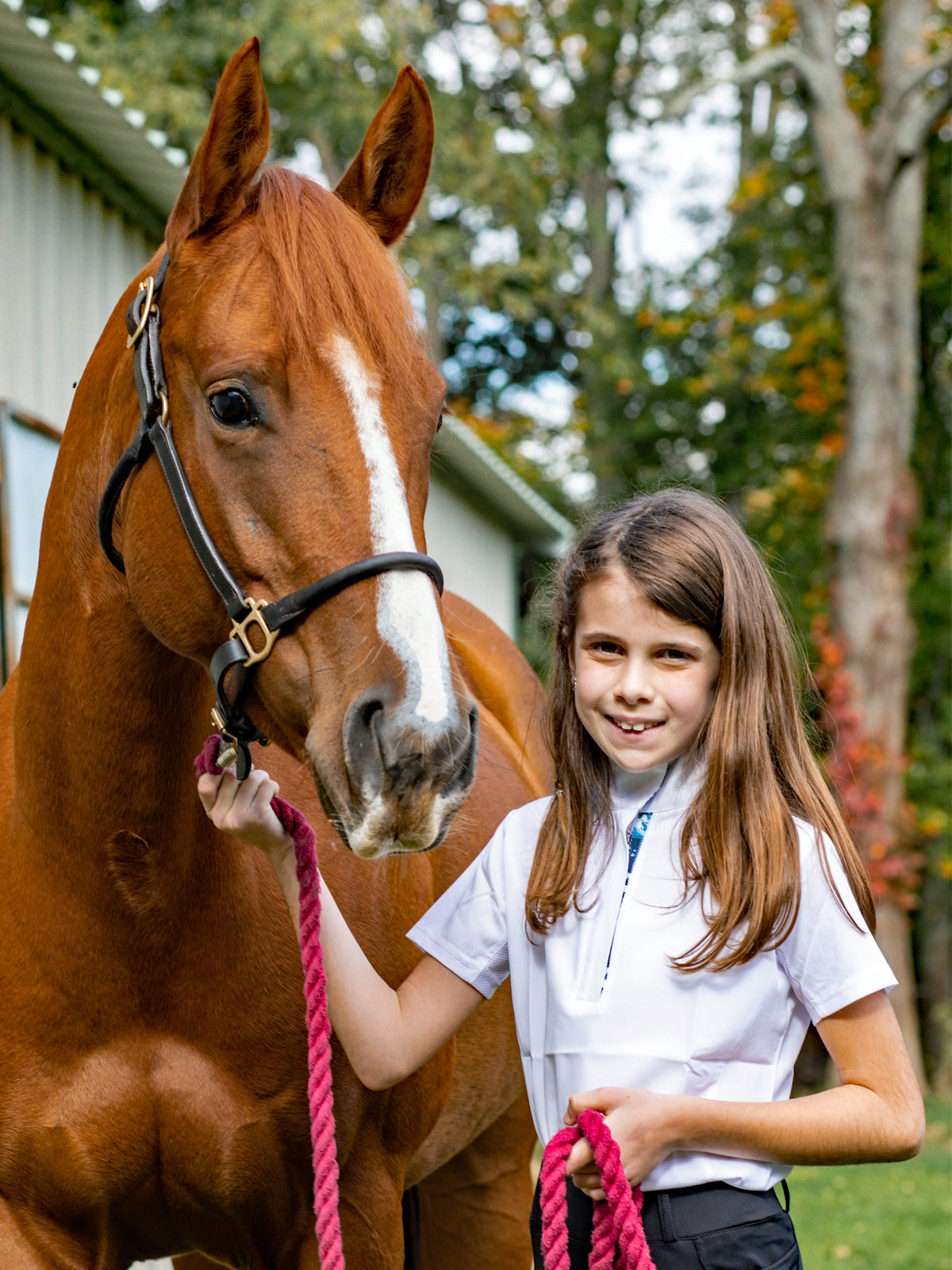 Anni Lyn Sportswear Kid's Short Sleeve Ventilated Show Shirt