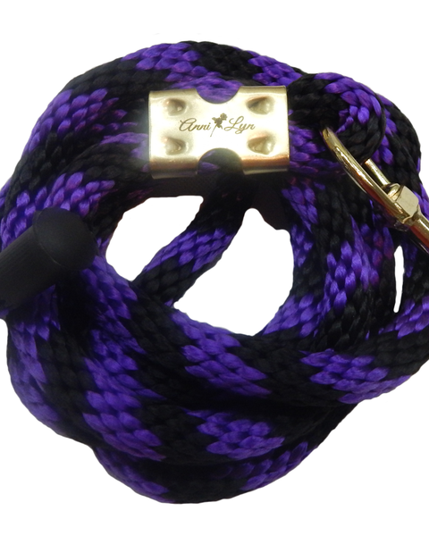 Anni Lyn Sportswear Two Tone Poly Lead Rope w/ Snap