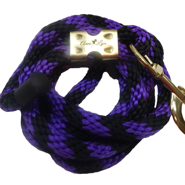 Anni Lyn Sportswear Two Tone Poly Lead Rope w/ Snap