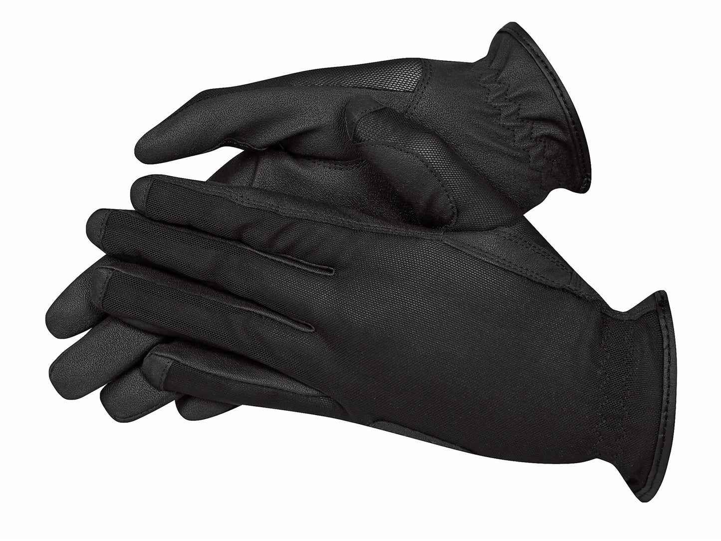 Kerrits Black Mesh Riding Gloves