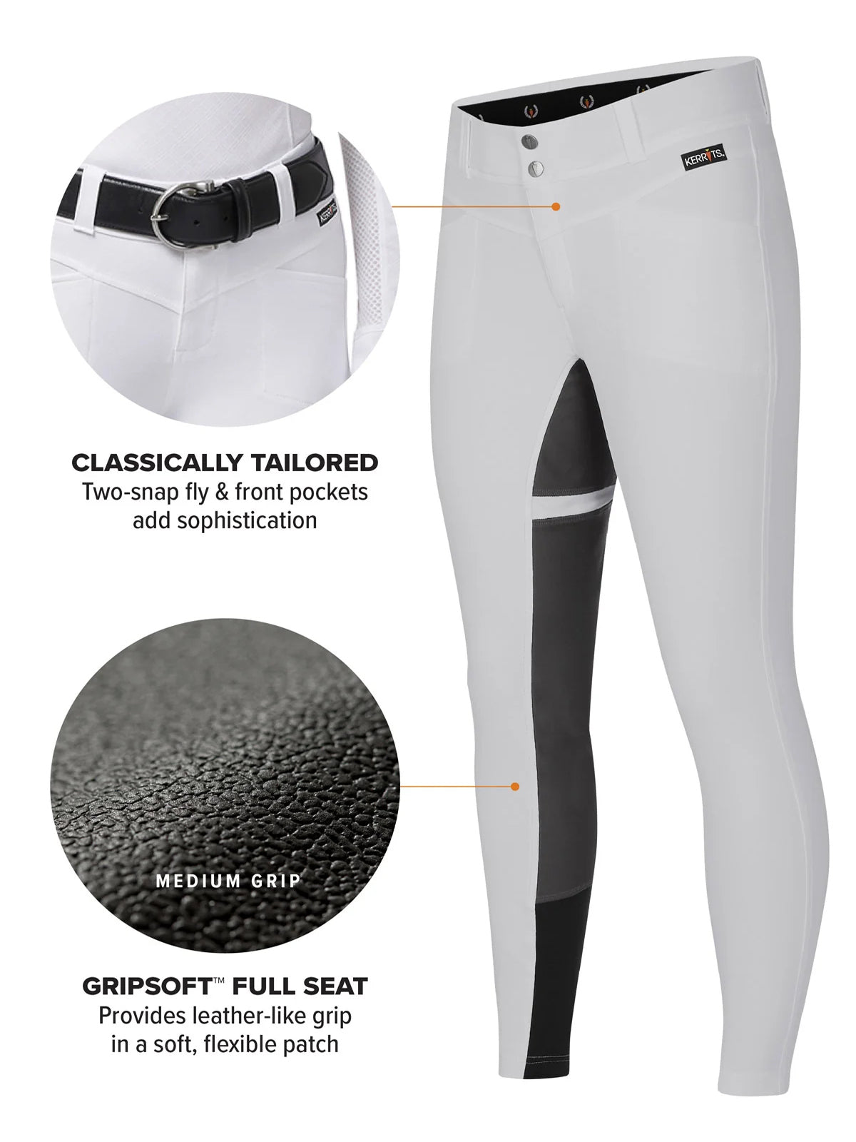 Kerrits Women's Crossover II Full Seat Breech