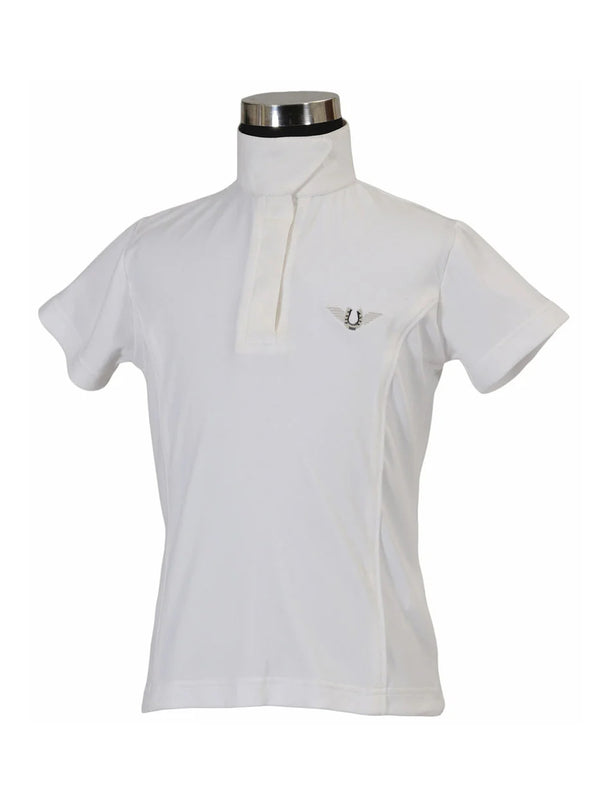 TuffRider Ladies Kirby Kwik Dry Short Sleeve Show Shirt