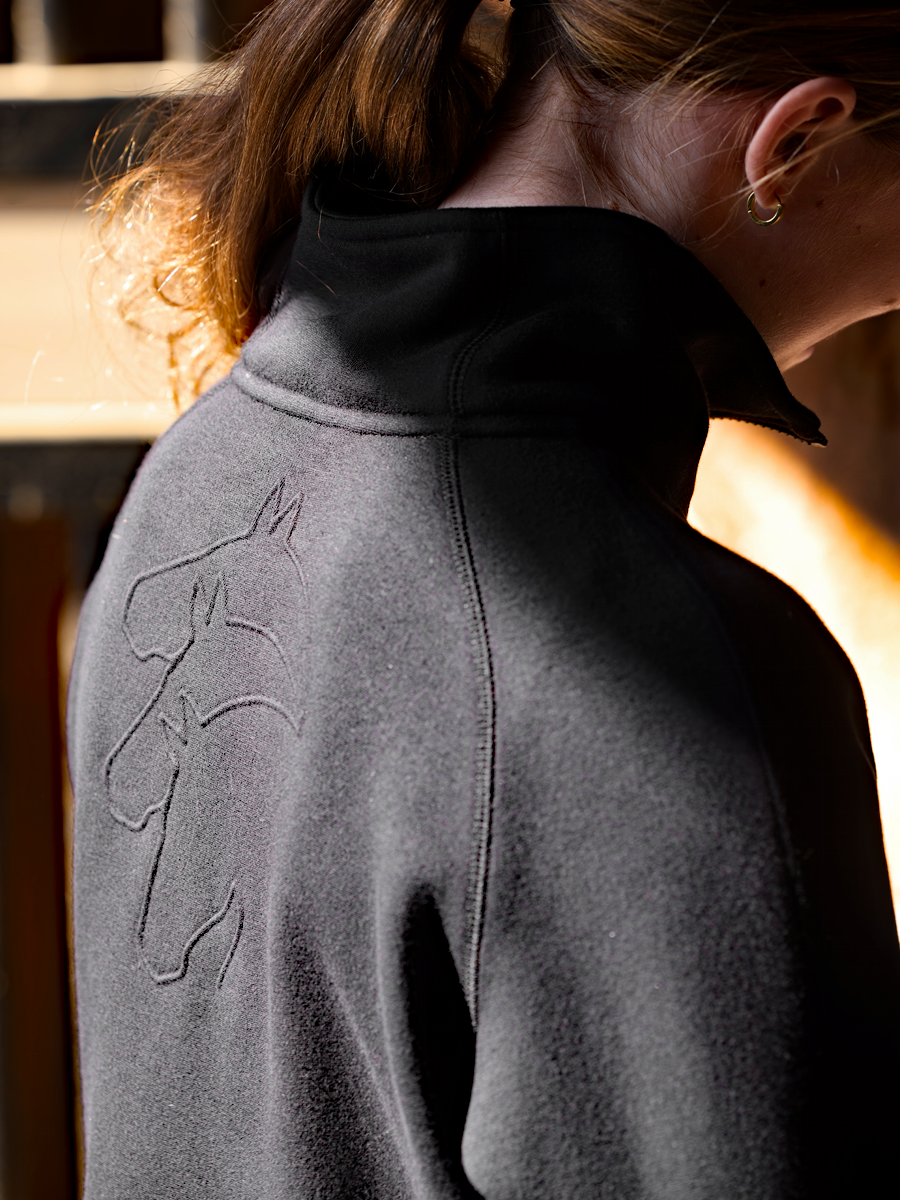 Kerrits Kids Etched Equine Half Zip Sweatshirt