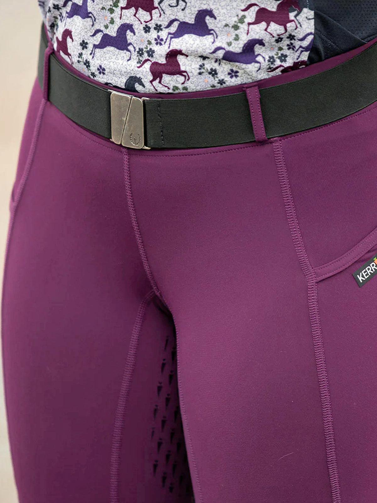 Kerrits Adult Unisex Stretch Logo Belt - Various Colors - One Size