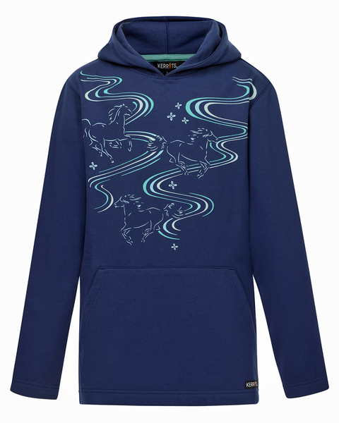 Kerrits Kids Ride the Wind Fleece Hoodie