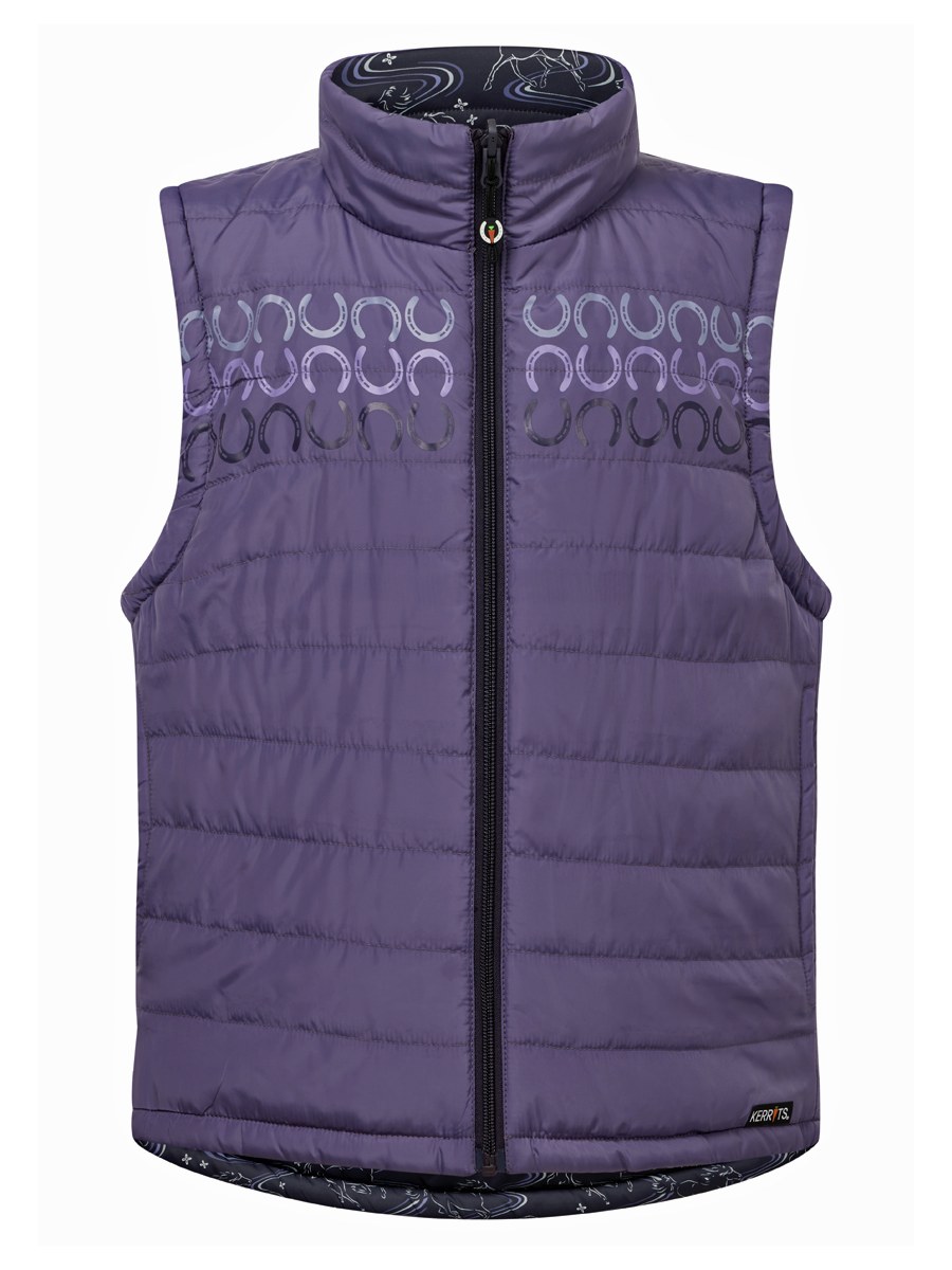 Kerrits Kids Ride the Wind Reversible Quilted Vest