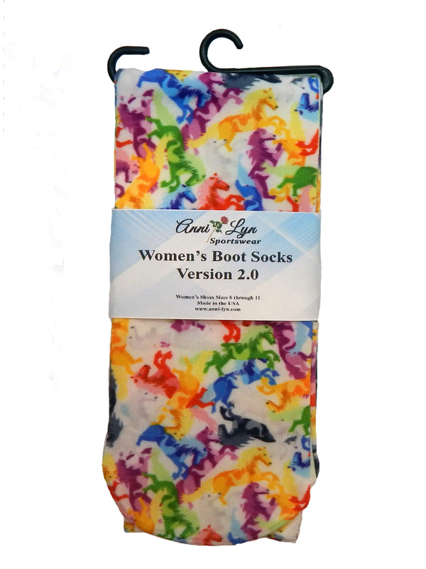 Anni Lyn Sportswear Women's Boot Socks - Version 2.0 - Closeout!
