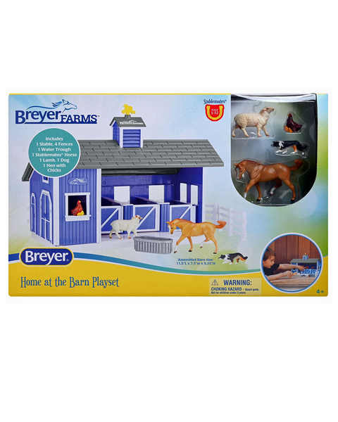 Breyer Horses - Home at the Barn Playset