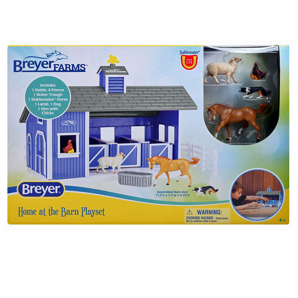 Breyer Horses - Home at the Barn Playset