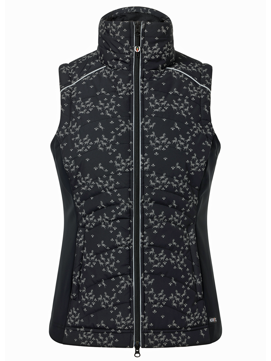 Kerrits Women's Happy Herds Reflective Quilted Vest