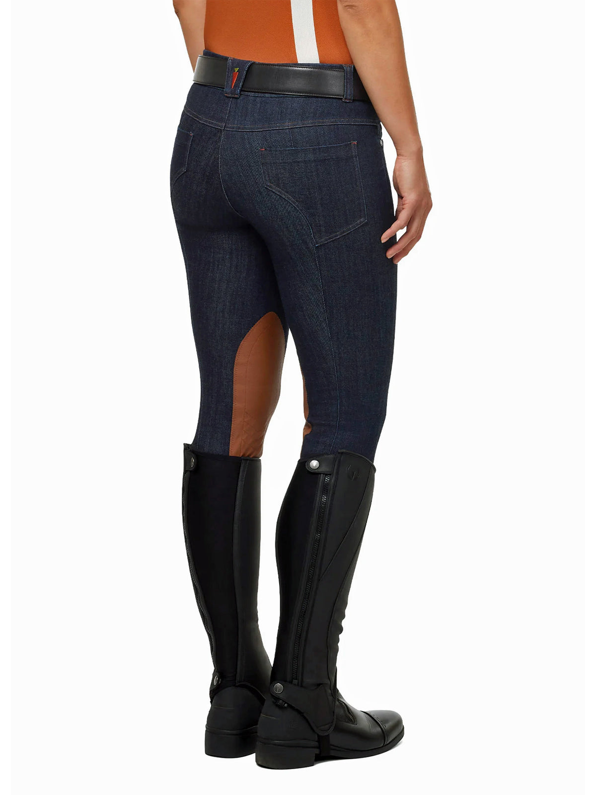 Kerrits Stretch Denim Knee Patch Riding Breech