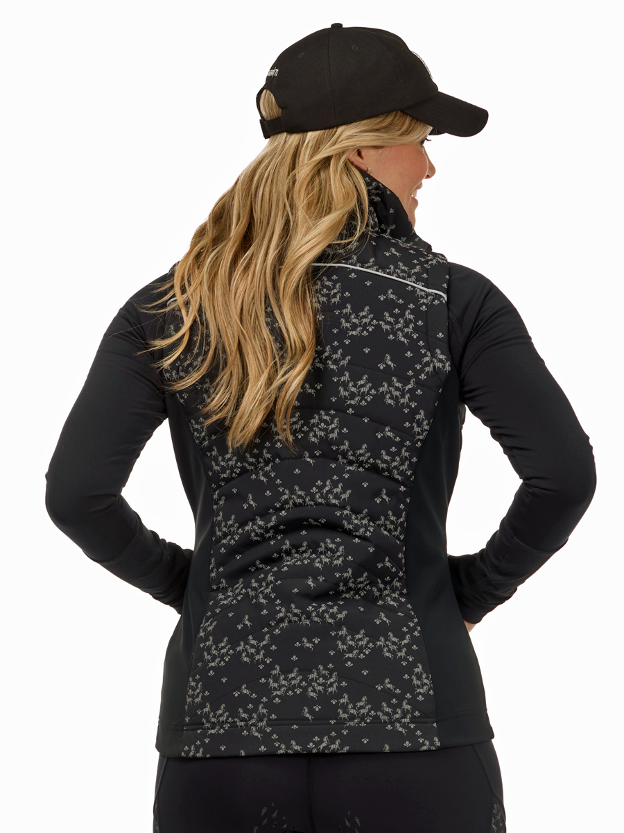 Kerrits Women's Happy Herds Reflective Quilted Vest
