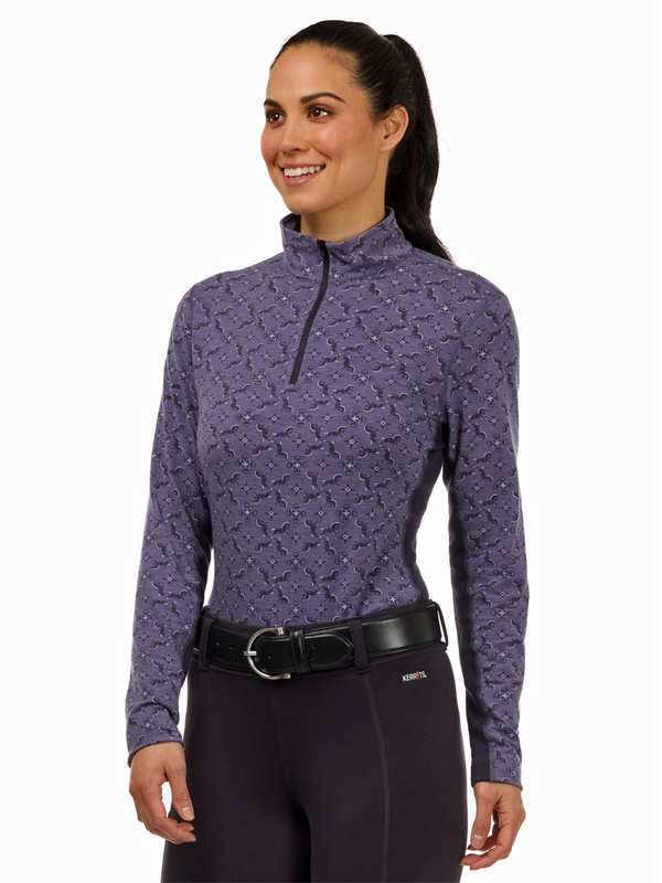 Kerrits Women's Stable Temp Merino Wool Quarter Zip Top