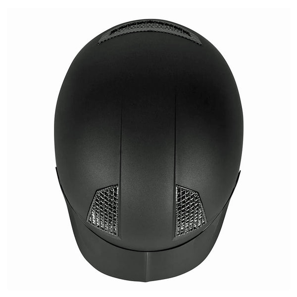 TuffRider Starter Horse Riding Helmet with Carbon Fiber Print Grills