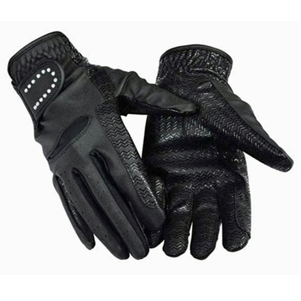 Equine Couture Ladies Crystal Riding Gloves - Closeout!