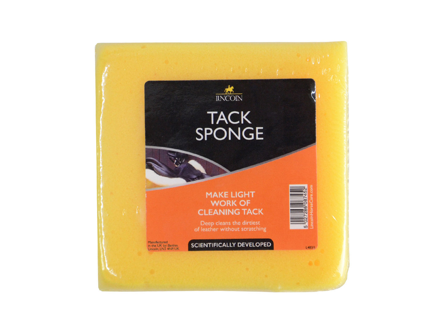 Lincoln Horse Care Tack Sponge (2 sizes)