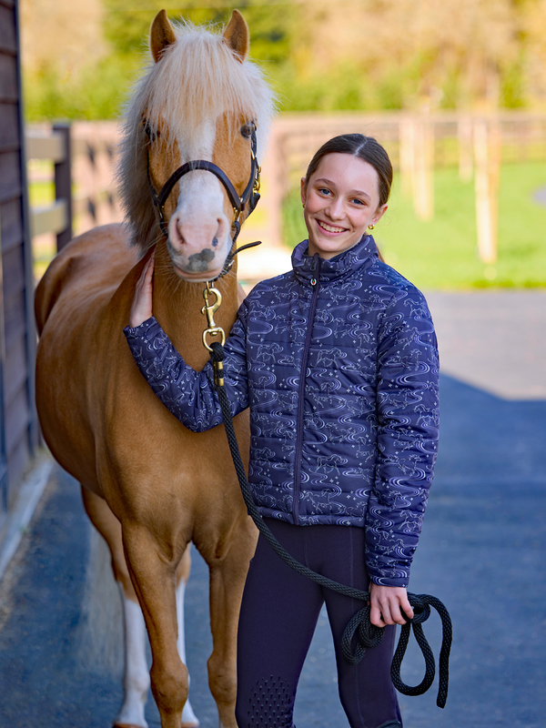 Kerrits Kids Ride the Wind Reversible Quilted Jacket