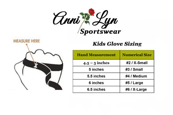 Anni Lyn Sportswear Kid's Endura Leather Show Glove