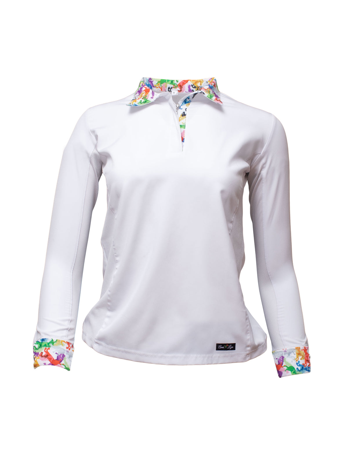 Anni Lyn Sportswear Kid's Long Sleeve Ventilated Show Shirt