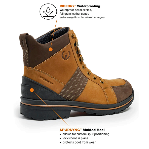 Kerrits Women's Trail Blazer Lace Up Waterproof Barn Boot